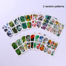 Load image into Gallery viewer, 2 Sheets Nail Water Decal Set Jungle Flower Leaf Tropical Plant Manicure Nail Art