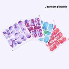 Load image into Gallery viewer, 2 Sheets Nail Water Decal Set Jungle Flower Leaf Tropical Plant Manicure Nail Art