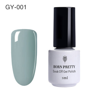BORN PRETTY Color Series Soak Off UV Nail Gel Polish Long-lasting Gel