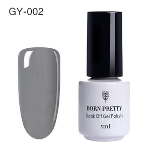 BORN PRETTY Color Series Soak Off UV Nail Gel Polish Long-lasting Gel