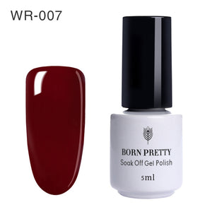 BORN PRETTY Color Series Soak Off UV Nail Gel Polish Long-lasting Gel