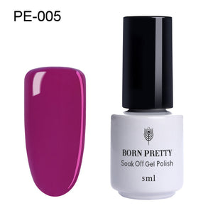 BORN PRETTY Color Series Soak Off UV Nail Gel Polish Long-lasting Gel