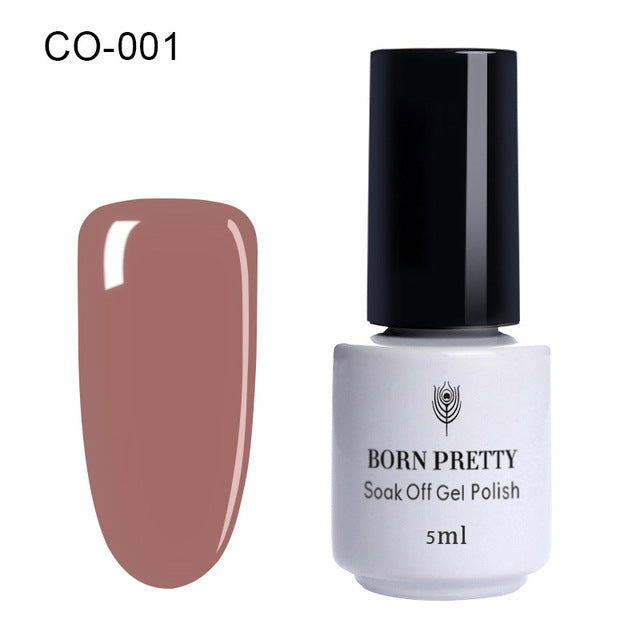 BORN PRETTY Color Series Soak Off UV Nail Gel Polish Long-lasting Gel