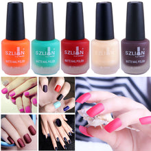 Load image into Gallery viewer, 18ml Matte Dull Nail Polish Fast Dry Long Lasting Nail Art Matte Nail Polish Gel