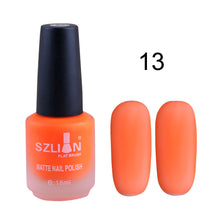 Load image into Gallery viewer, 18ml Matte Dull Nail Polish Fast Dry Long Lasting Nail Art Matte Nail Polish Gel