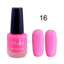 Load image into Gallery viewer, 18ml Matte Dull Nail Polish Fast Dry Long Lasting Nail Art Matte Nail Polish Gel