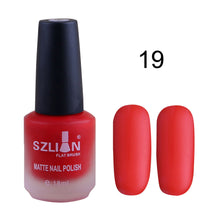 Load image into Gallery viewer, 18ml Matte Dull Nail Polish Fast Dry Long Lasting Nail Art Matte Nail Polish Gel