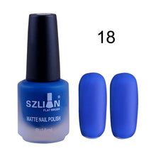 Load image into Gallery viewer, 18ml Matte Dull Nail Polish Fast Dry Long Lasting Nail Art Matte Nail Polish Gel