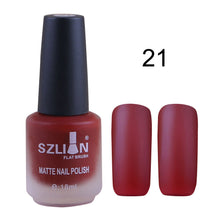 Load image into Gallery viewer, 18ml Matte Dull Nail Polish Fast Dry Long Lasting Nail Art Matte Nail Polish Gel