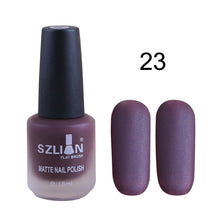 Load image into Gallery viewer, 18ml Matte Dull Nail Polish Fast Dry Long Lasting Nail Art Matte Nail Polish Gel