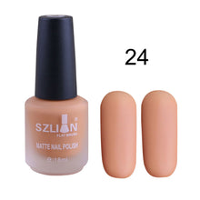 Load image into Gallery viewer, 18ml Matte Dull Nail Polish Fast Dry Long Lasting Nail Art Matte Nail Polish Gel