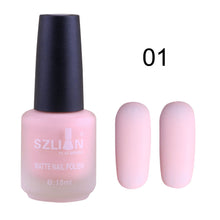 Load image into Gallery viewer, 18ml Matte Dull Nail Polish Fast Dry Long Lasting Nail Art Matte Nail Polish Gel