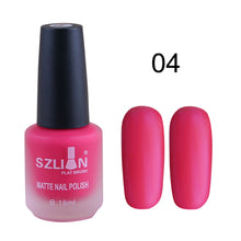 Load image into Gallery viewer, 18ml Matte Dull Nail Polish Fast Dry Long Lasting Nail Art Matte Nail Polish Gel