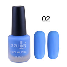Load image into Gallery viewer, 18ml Matte Dull Nail Polish Fast Dry Long Lasting Nail Art Matte Nail Polish Gel