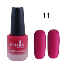 Load image into Gallery viewer, 18ml Matte Dull Nail Polish Fast Dry Long Lasting Nail Art Matte Nail Polish Gel