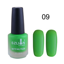 Load image into Gallery viewer, 18ml Matte Dull Nail Polish Fast Dry Long Lasting Nail Art Matte Nail Polish Gel