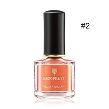 Load image into Gallery viewer, BORN PRETTY Odor-free Nail Peel Off Liquid Tape 6ml Purple Pink Cuticle Guard Nail Care Protector